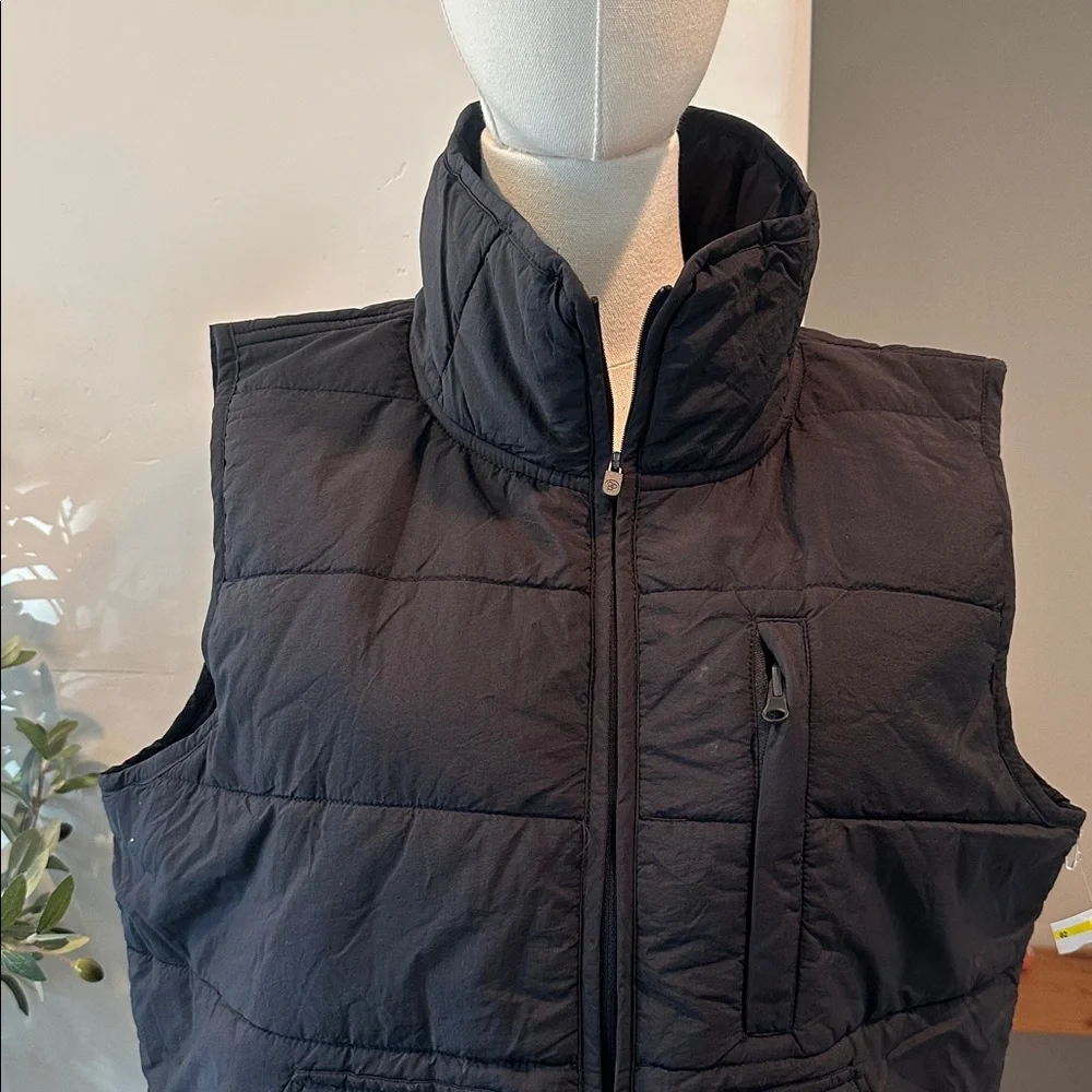 Zella Packable Black Quilted Vest New! - Picture 10 of 14